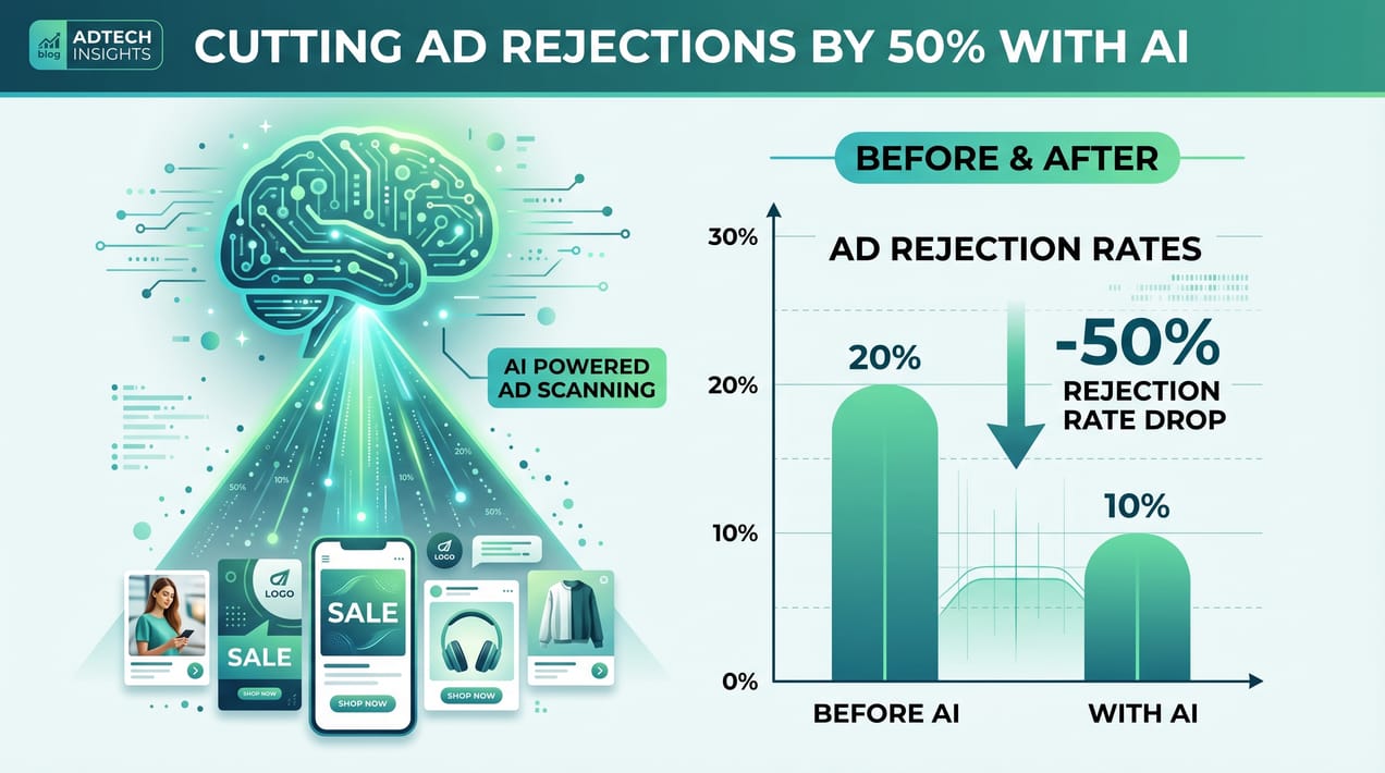 How AI Pre-Screening Can Cut Your Ad Rejection Rate by 50%