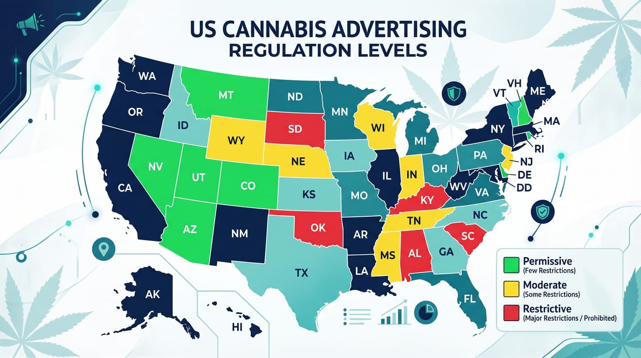 Cannabis Advertising in 2026: A State-by-State Compliance Map