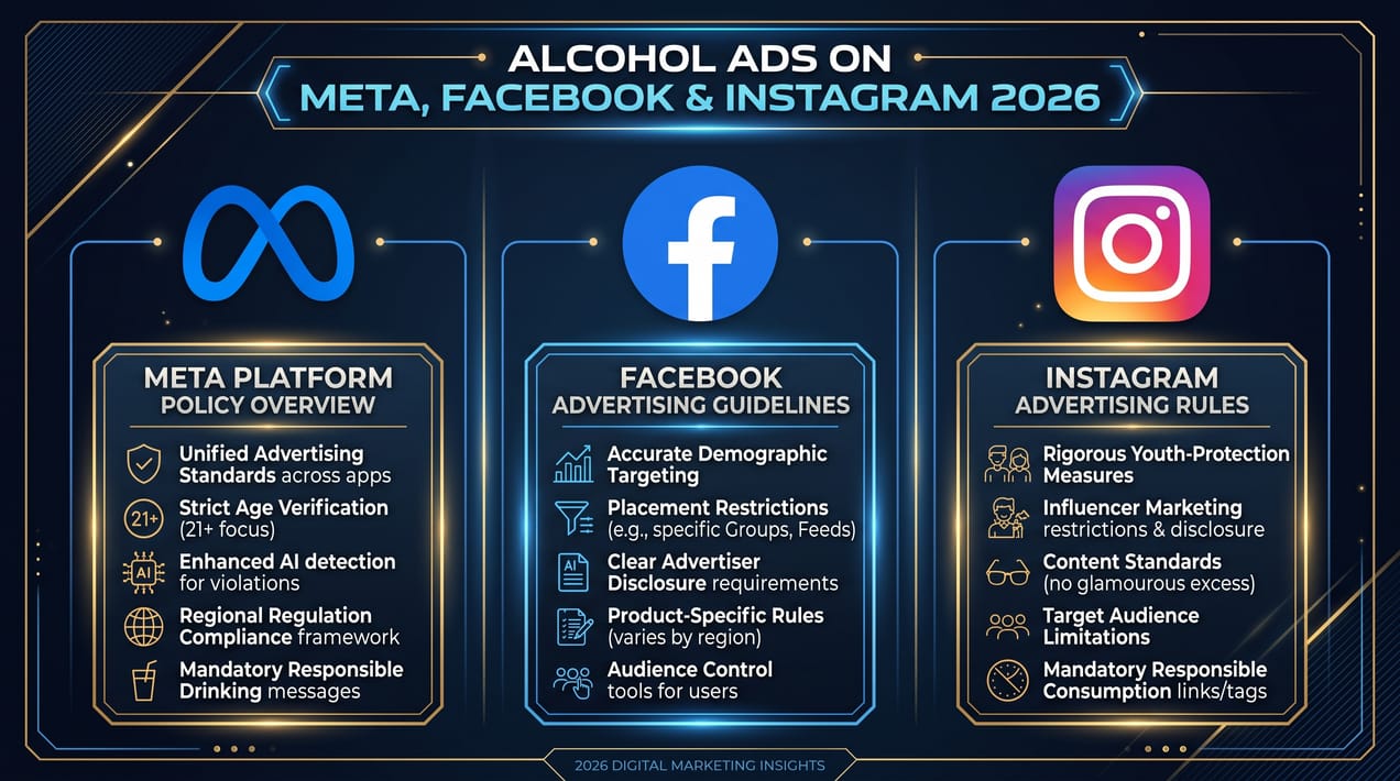 Meta vs. Facebook vs. Instagram: Alcohol Advertising Policy Differences You Need to Know in 2026