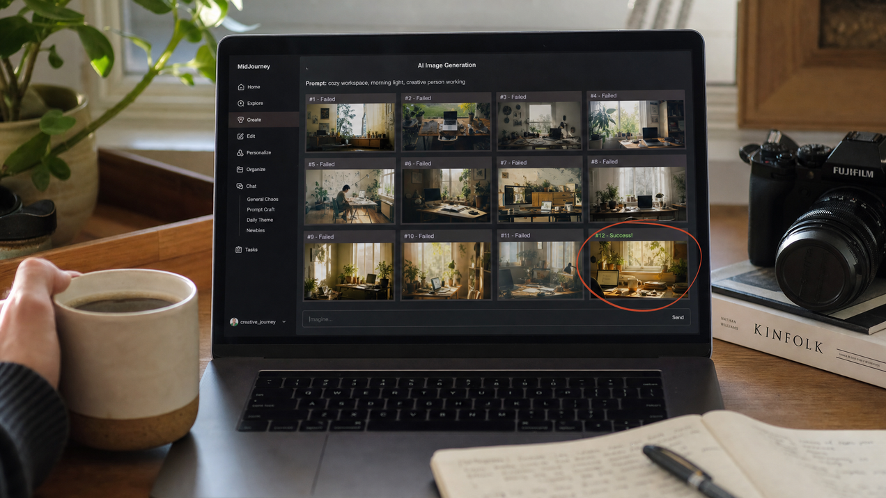 Why AI Image Generation Takes 3–10 Iterations Per Ad (And What That Really Costs)