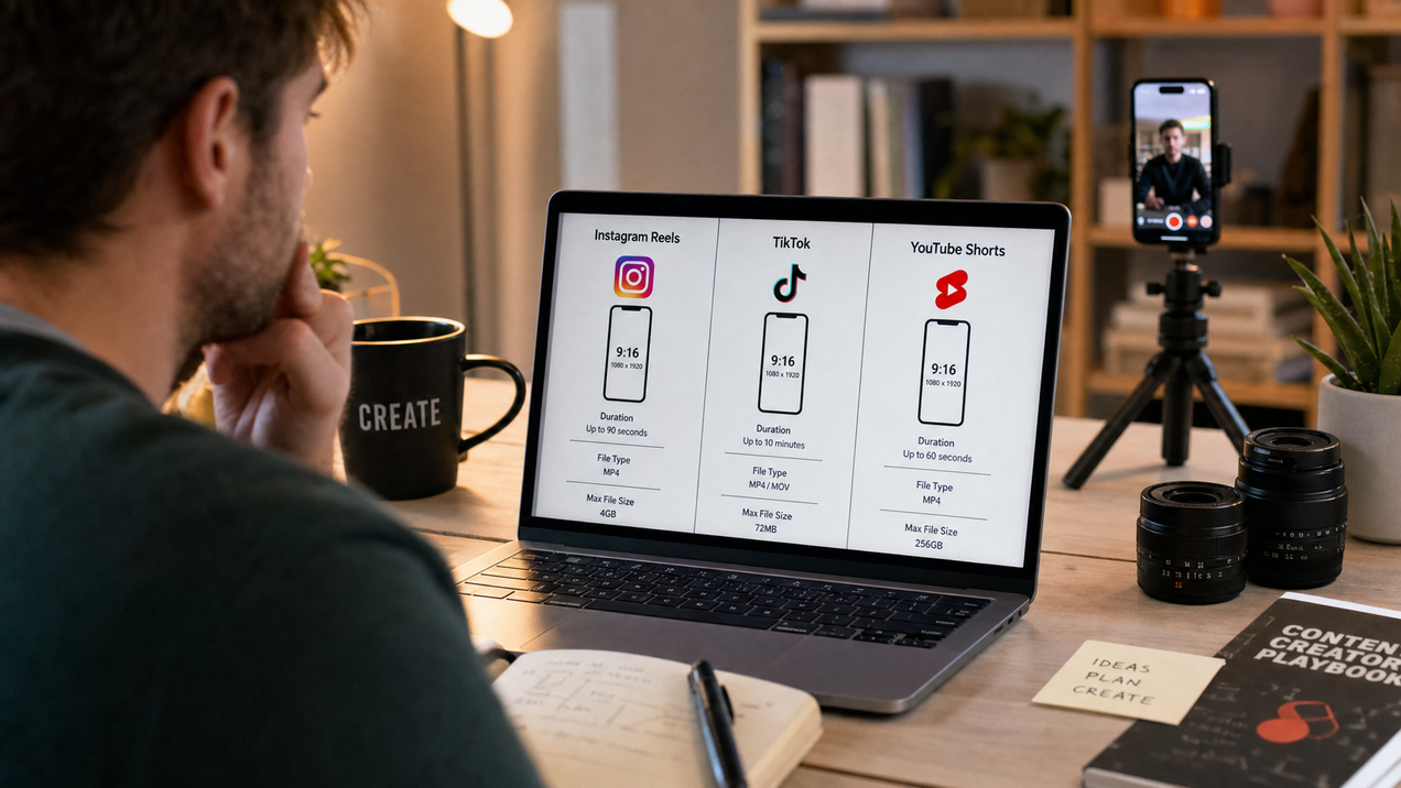 Instagram Reels vs. TikTok vs. YouTube Shorts: Ad Creative Specs Compared