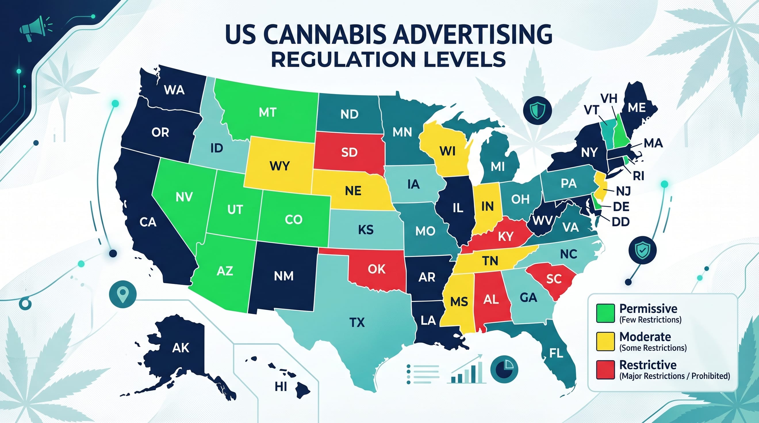 Cannabis Advertising in 2026: A State-by-State Compliance Map